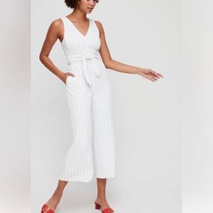 Aritizia Pinstripe Jumpsuit - image 1